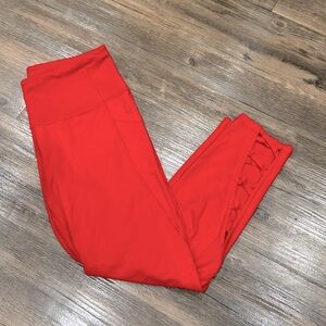 VS Sport Red Leggings